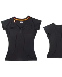 Dámske tričká Dámske tričko Jobe Discover Nero čierne XL