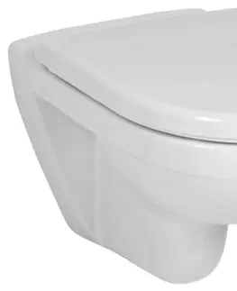 Záchody GEBERIT KOMBIFIXBasic vr. matného tlačidla DELTA 25 + WC JIKA LYRA PLUS + SEDADLO duraplastu SLOWCLOSE 110.100.00.1 21MA LY5