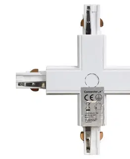 Svietidlá  Konektor pre svietidlá v lištovom systéme 3-fázový TRACK biela typ + 