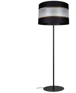 Lampy  Stojacia lampa CORAL 1xE27/60W/230V čierna 