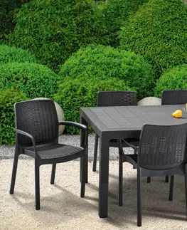 Záhradné stoly KETER Záhradný stôl SYMPHONY | grafit