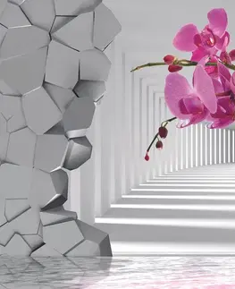 Samolepiace tapety Samolepiaca tapeta futuristická orchidea