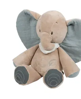 Plyšové hračky NATTOU - Hračka plyšová sloník Axel LA 30 cm