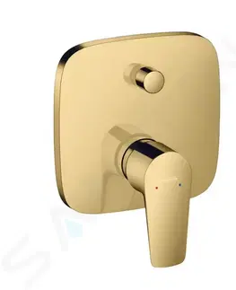 Kúpeľňové batérie HANSGROHE - Talis E Vaňová batéria pod omietku, leštený vzhľad zlata 71745990