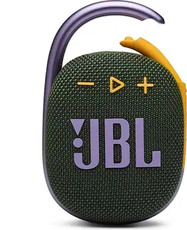 Reprosústavy a reproduktory JBL Clip 4, zelený JBLCLIP4GRN