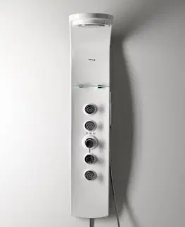 Kúpeľňa POLYSAN - LUK sprchový panel s termostat. batériou 250x1300mm, nástenný 80312