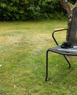 Stoličky Bois záhradná stolička tmavosivá