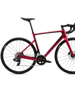 bicykle Cestný bicykel EDR CF SRAM Rival so snímačom výkonu AXS červený