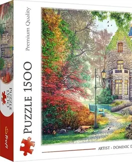 Hračky puzzle TREFL - Puzzle 1500 - Jesenný kaštieľ