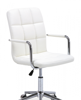 Kancelárske stoličky SIGNAL Q-022 kancelárska stolička biela