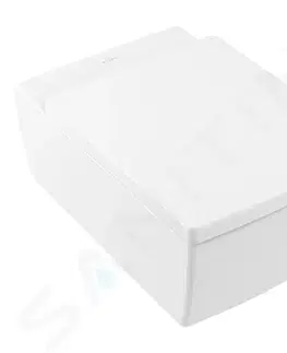 Záchody VILLEROY & BOCH - Memento 2.0 Závesné WC, zadný odpad, DirectFlush, CeramicPlus, Stone White 4633R0RW