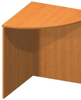 Písacie a pracovné stoly KONDELA Tempo Asistent New 24 rohový pc stolík čerešňa