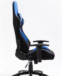 Kancelárske stoličky Dizajnové kancelárske kreslo BIT38, modrá
