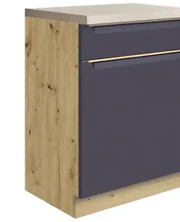 Kuchynské skrinky stojace Skrinka do kuchyne Glamour5d Blue