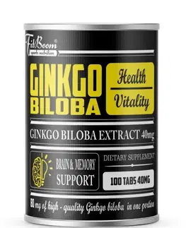 Antioxidanty Ginkgo Biloba - FitBoom 100 tbl.