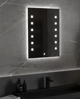 Kúpeľňa MEXEN - Ner zrkadlo s osvetlením 50 x 70 cm, LED 600 9809-050-070-611-00