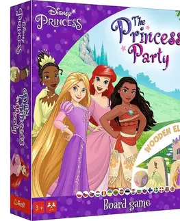 Hračky spoločenské hry pre deti TREFL - Hra - Princess Party