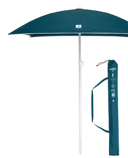 vodné športy Plážový štvorcový slnečník Paruv 125 UPF50+ pre 1 osobu modrý