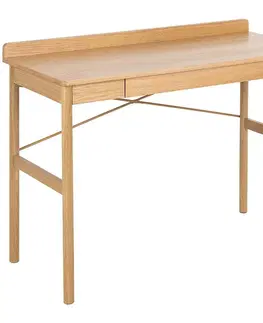 Moderné kancelárske stoly Písací Stôl oak