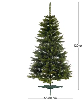 Vianočné stromčeky NABBI Christee 3 vianočný stromček 120 cm zelená