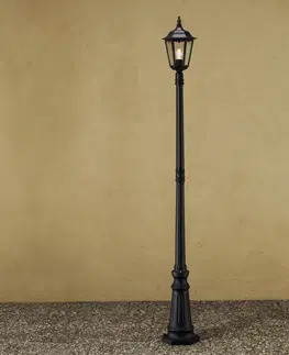 Verejné osvetlenie Konstsmide Stĺpové svietidlo Firenze, 1-plameňové zelené