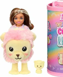 Hračky bábiky MATTEL - Barbie Cutie reveal Chelsea Lev HKR17 pastelová edícia