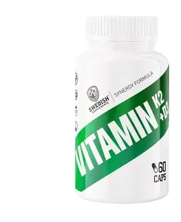 Vitamín K Vitamin K2 + D3 - Swedish Supplements 60 kaps.