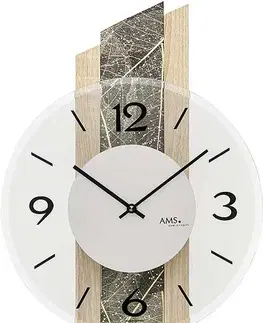 Hodiny Dizajnové nástenné hodiny 9664 AMS 44cm