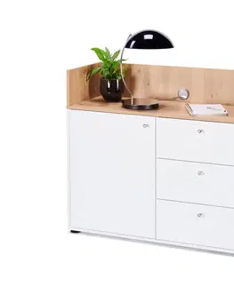 Office Furniture Odkladacia skrinka so zásuvkami a dvierkami