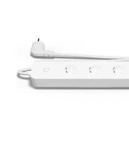 LED osvetlenie TESLA Smart TESLA Smart - Inteligentný predlžovací kábel s vypínačom 1,8 m 3Z + 4xUSB Wi-Fi Tuya 