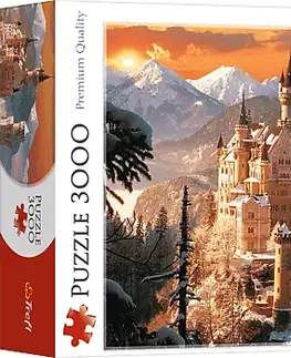 Hračky puzzle TREFL - Puzzle 3000 - Zimný zámok Neuschwanstein, Nemecko / Kirch