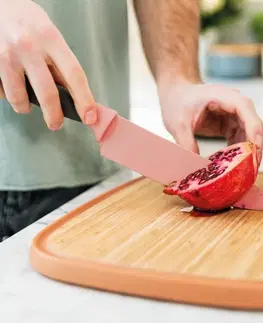 Samostatné nože Nôž Leo šefkuchára 19cm (ružový)