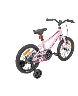Bicykle Detský bicykel Galaxy Mira 16" - model 2024 ružová - 9" (100-125 cm)