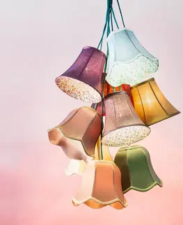 Závesné svietidlá KARE KARE Saloon Flower – farebná závesná lampa