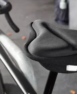Bicycle Accessories Poťah na sedadlo bicykla s pamäťovou penou, čierny