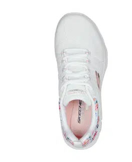 dámske tenisky Dámska obuv Flex Appeal 4.0 na športovú chôdzu biela