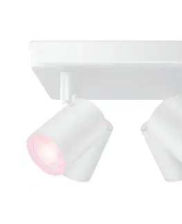 Svietidlá WiZ WiZ - LED RGBW Stmievateľné bodové svietidlo IMAGEO 4xGU10/4,9W/230V biela Wi-Fi 