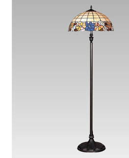 Lampy Prezent Prezent  - Stojacia lampa TIFFANY 2xE27/60W/230V 