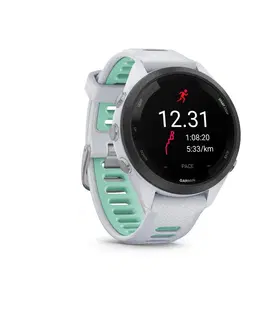 bežky Inteligentné športové hodinky s GPS a kardiom Forerunner 265S Music biele