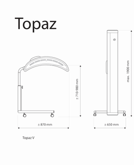 Solária Jednostranné solárium Hapro Topaz 12 V - model 2022