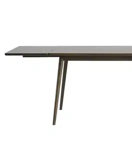 Jedálenské stoly Furniria Predlžovacia doska k stolu Tallys 90 x 45 cm dymový dub