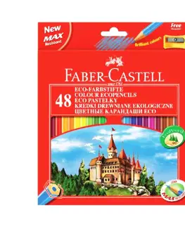Hračky FABER CASTELL - Pastelky set 48 farieb