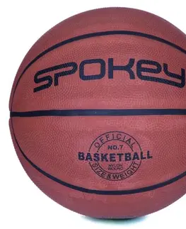 Basketbalové lopty Basketbalový lopta Spokey BRAZIRO II hnedý veľkosť 7