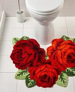 Doplnky Kúpeľňová predložka "Ruža"