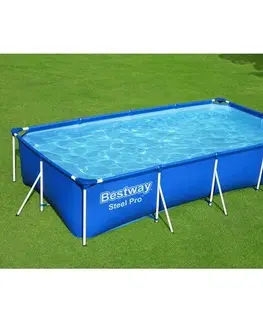 Bazény Bestway Nadzemný bazén Steel Pro, 401 x 211 x 81 cm