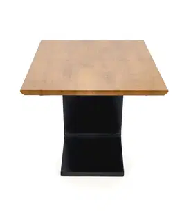Jedálenské stoly HALMAR Ferguson rozkladací jedálenský stôl dub prírodný / čierna