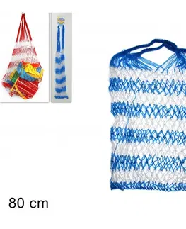 Nákupné tašky a košíky MAKRO - Taška sieťová 80cm rôzne farby