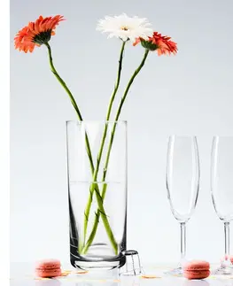 Vázy sklenené Crystalex Sklenená váza, 10,5 x 25,5 cm