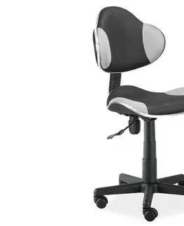 Kancelárske stoličky SK-G2 kancelárske kreslo, čierna, šedá