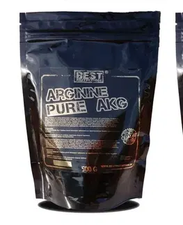 Anabolizéry a NO doplnky 1+1 Zadarmo: Arginine pure AKG od Best Nutrition 250 g + 250 g